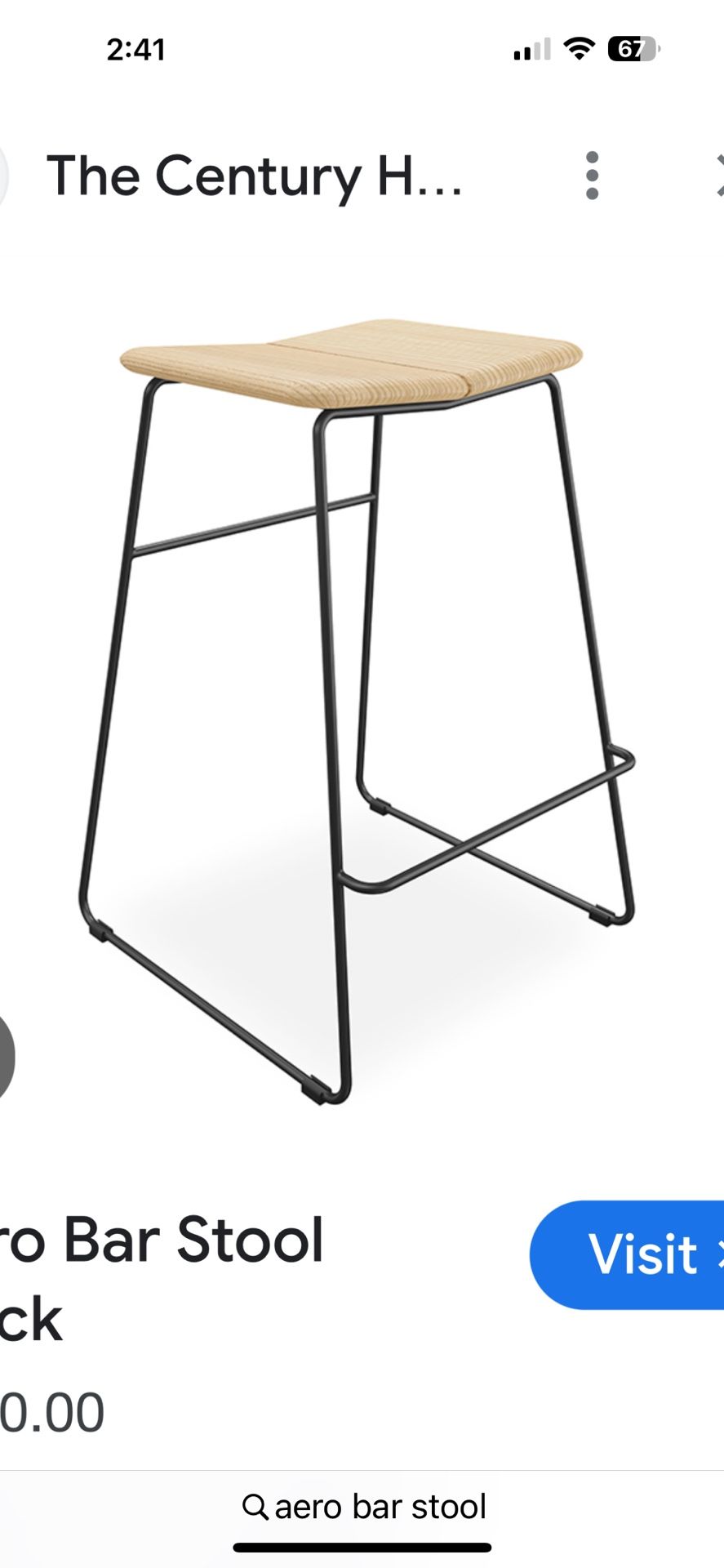 3 Aero Bar Stools
