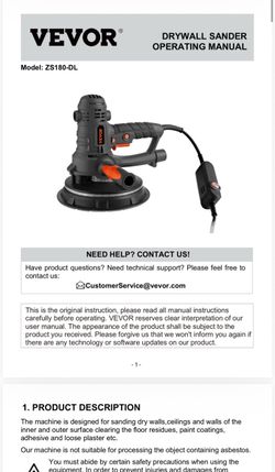 Brand New Dry Wall Sander