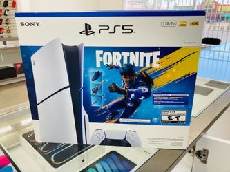 PlayStation 5 slim disc Fortnite skin bundle