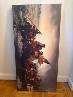 Art Canvas Print: Washington Crossing the Delaware