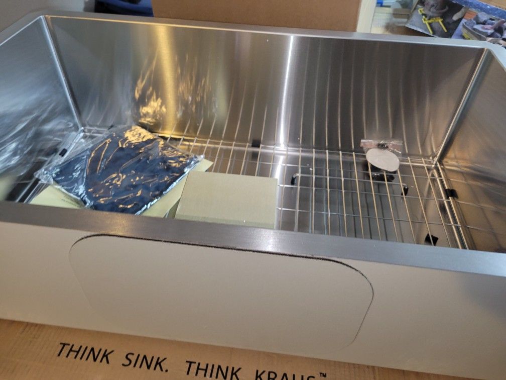 Kraus KHU10032 Standart PRO 16 Gauge Undermount Single Bowl Stainless