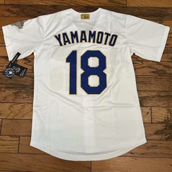 Yamamoto Open Day White Gold Jersey Men