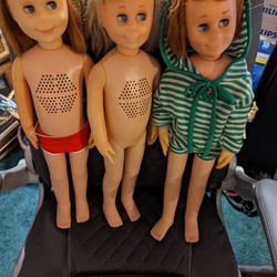 3 Chatty Cathy Vintage Dolls