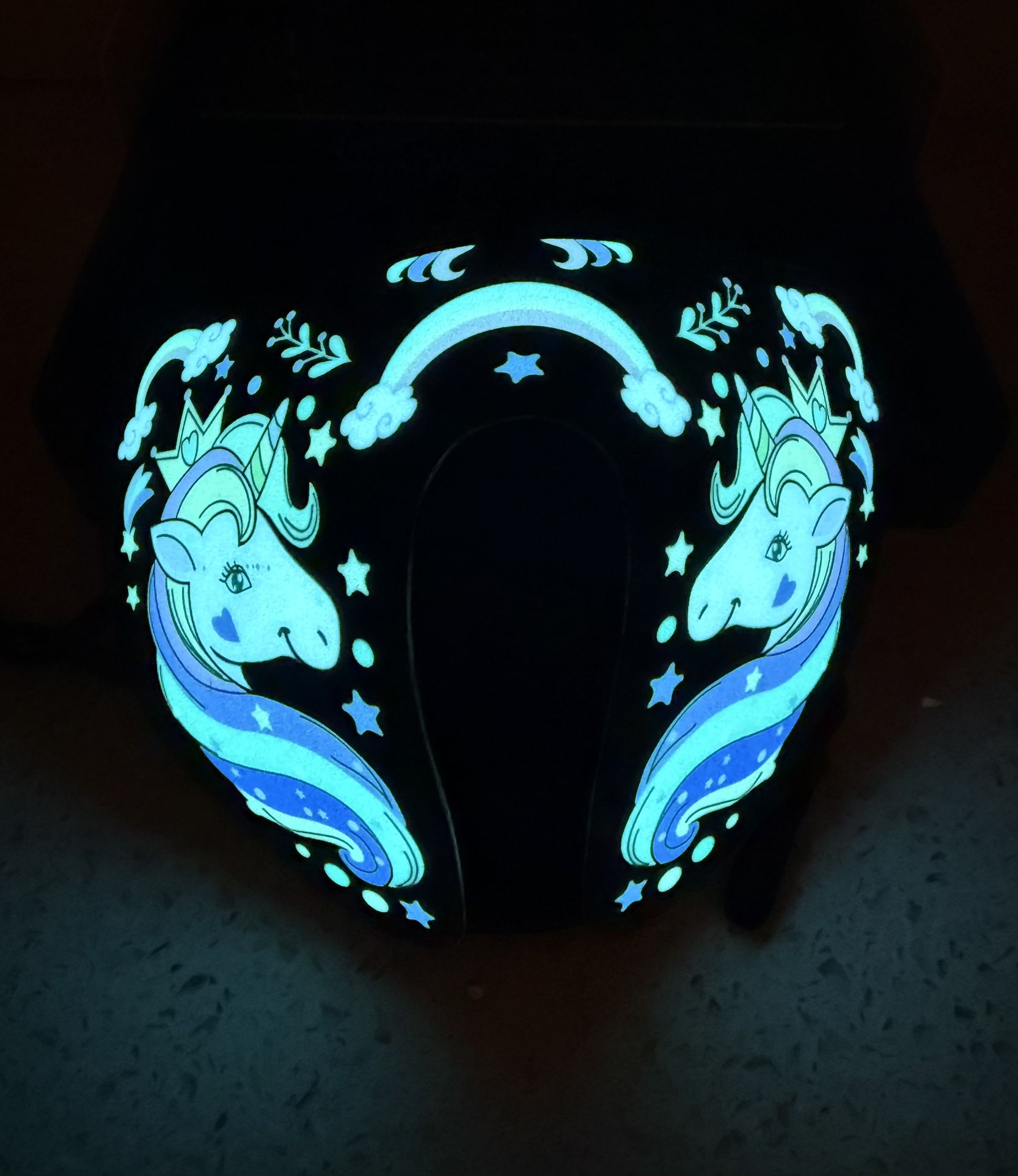 Unicorn Light up Face mask Facemask EDM festivals Etc