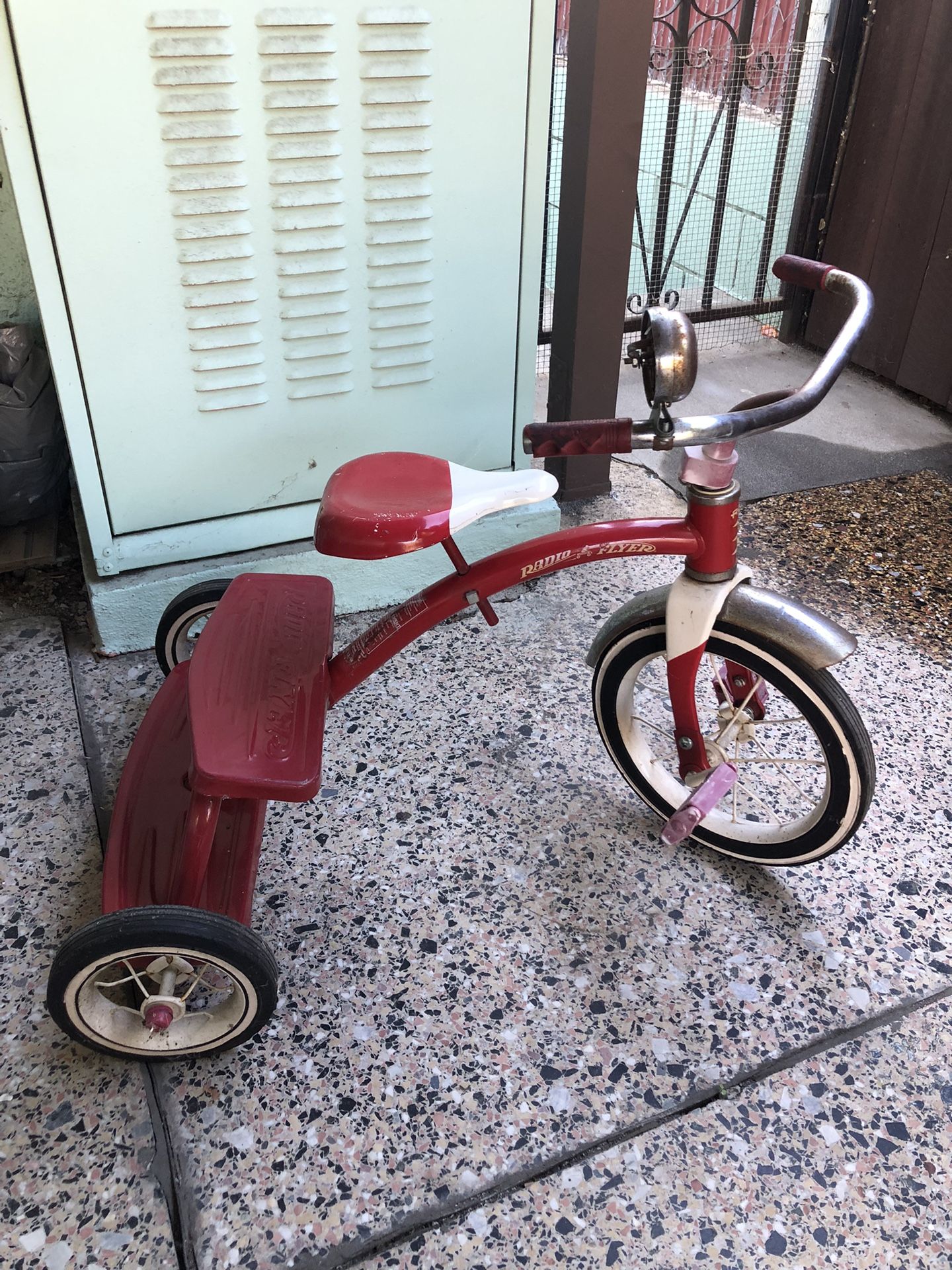Red Tricycle For Kids - Vintage Look