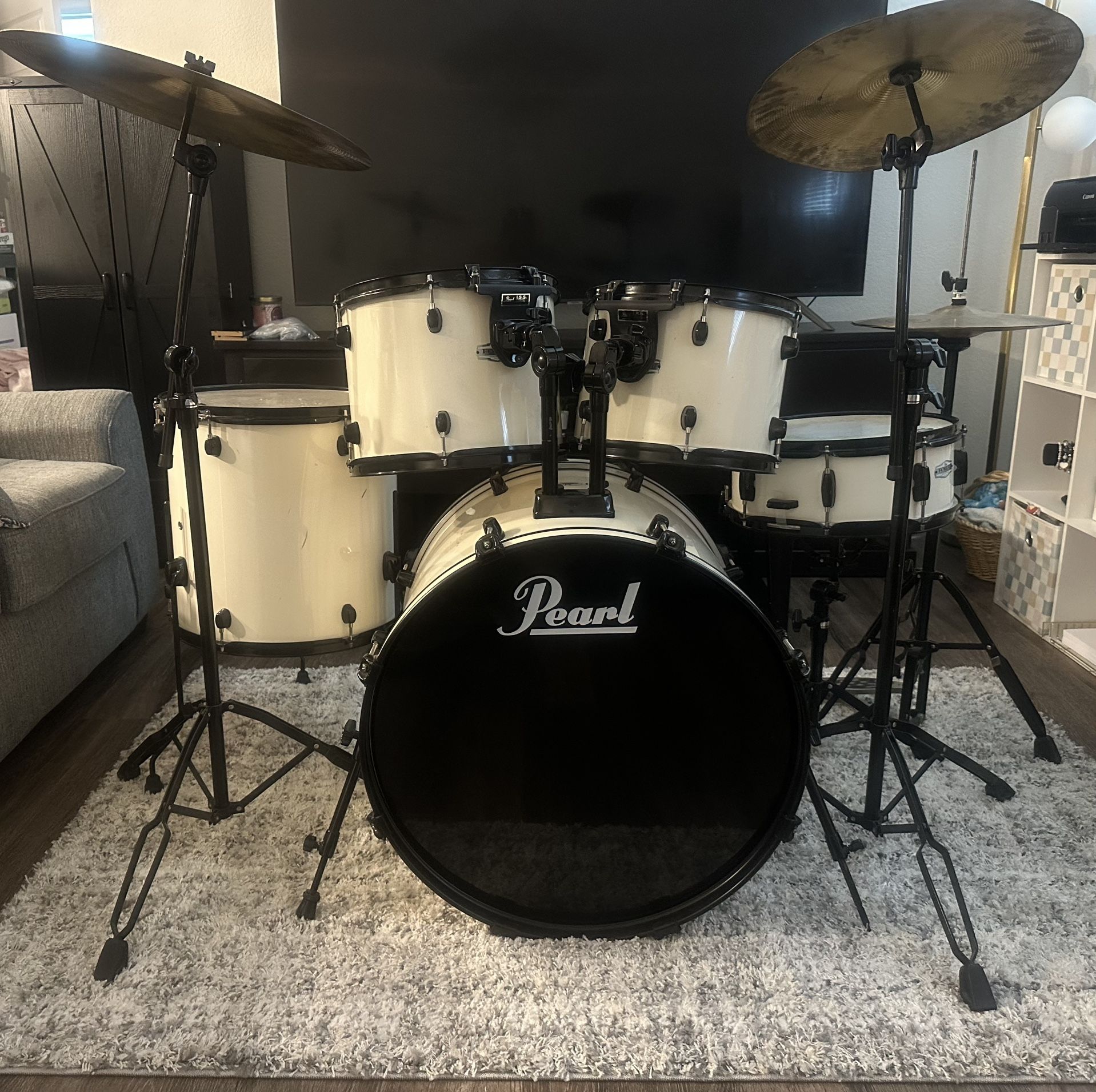 Pearl Acoustic Drum Set for Sale