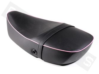 Original Seat For Vespa Piaggio Black And Pink New