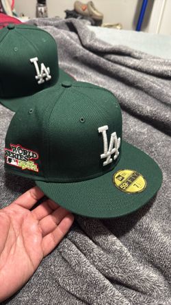 Dodgers fitted watermelon 7 1/2