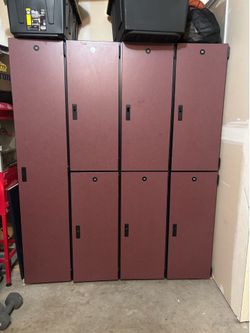 Gym locker storage