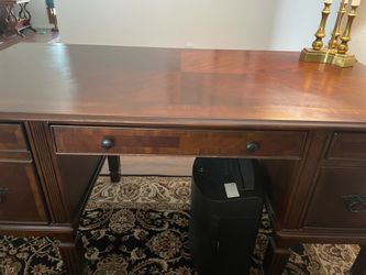 Desk solid wood