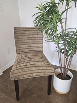 Olive Accent Chair | Dining Chair | Parsons Chair  Newly Upholstered