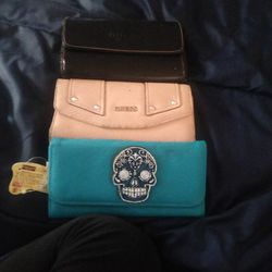 Gucci ,Guess, Other Wallets