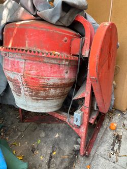Electric Cement Mixer