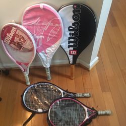 Wilson Tennis Rackets - Adult and Kids