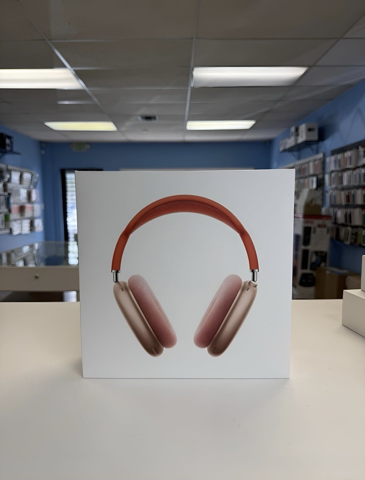 100% Authenticated & Verified AirPod Max "Light Red " With ANC + Factory Warranty