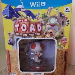 NEW Toad’s Treasure Tracker For Wii U W/ Amiibo