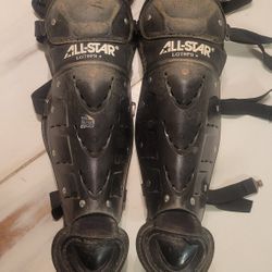 Youth All Star Catcher's Shin Guards LG79PS