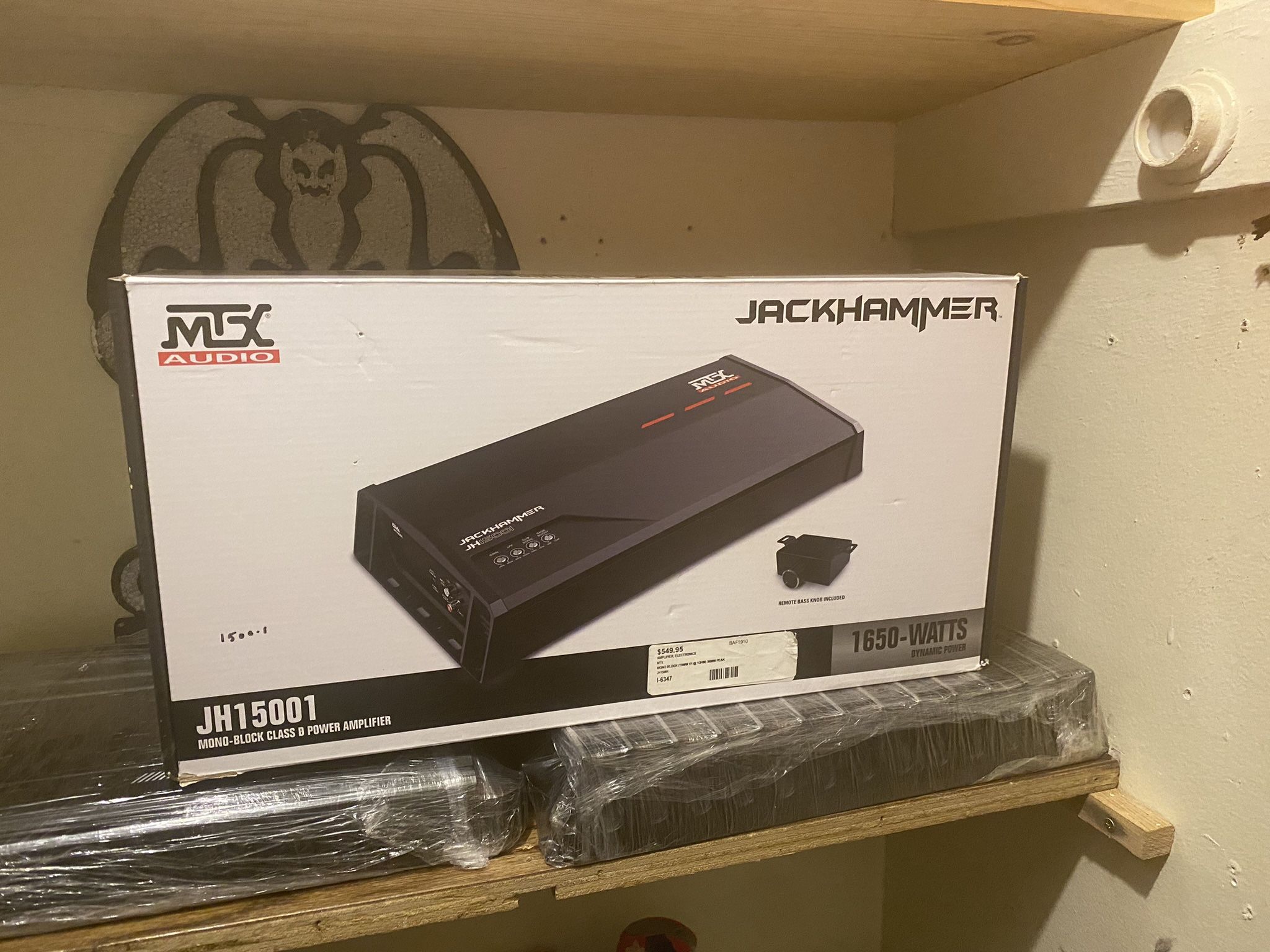 Mtx Jackhammer 1500.1 Amplifier 🔥