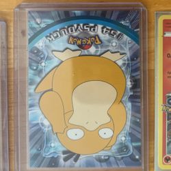 1999 Topps Pokemon TV Animation Series 1 - Psyduck #54 - Black Logo - Non-Holo