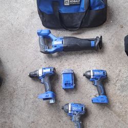 Kobalt brushless tool online set