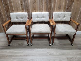Dining/Office Rolling Chairs 
