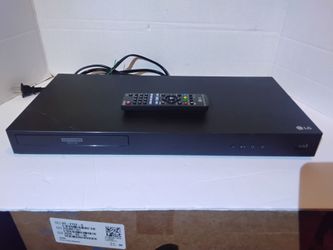 LG UBK80 4K uhd ultra hd 3D blu ray player with remote $75