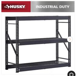 3-Shelf Metal Industrial Duty Freestanding Garage Storage Shelving Unit in Black (65 in. W x 54 in. H x 24 in. D)