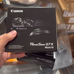Canon G7x Mark III 3 Brand New Sealed Power shot 
