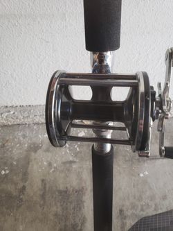 Custom rod with Penn reel