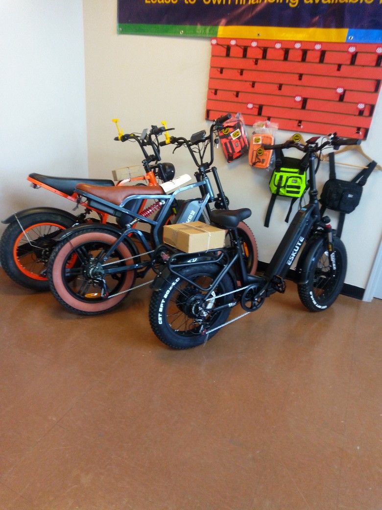 Electric Bikes Brand Price Range From $999 And Up Come Check