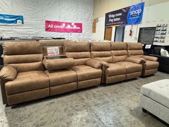 SECTIONAL 3PC SET (couch, sofa) !!NO CREDIT NEEDED !! TAKE IT HOME TODAY!! 🚛 SAME DAY DELIVERY AVAILABLE 🚚 Se Habla Español