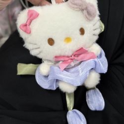 Hello Kitty Plush Keychain 