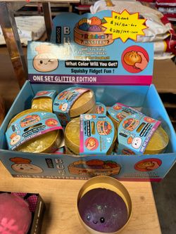 Squishy Dumplings in Regular and Glitter
