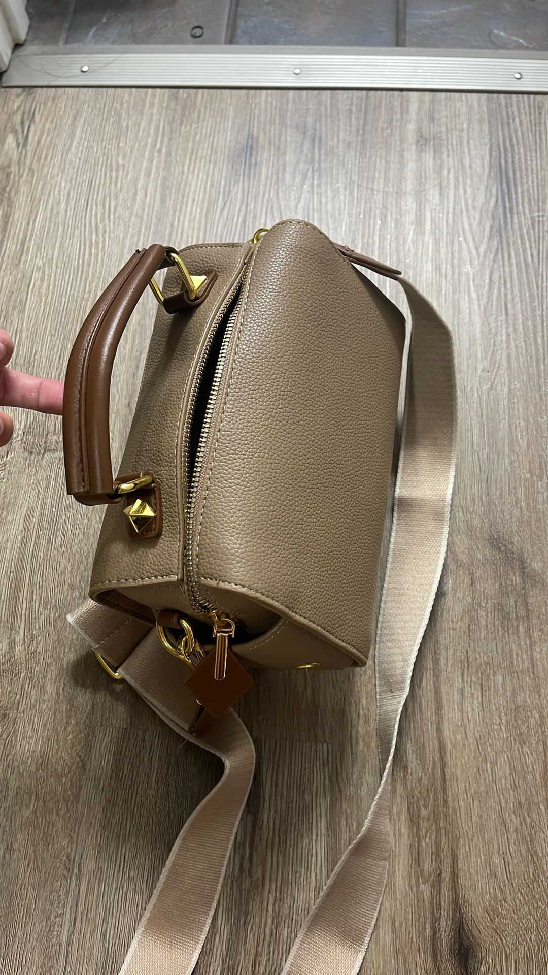 Beige/khaki Handbag