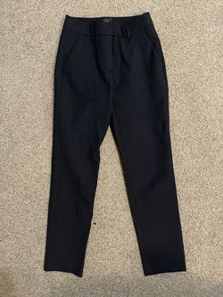 Slim Fit Dress Pants - Black