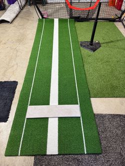 Pitching Mound Turf Mat with Rubber