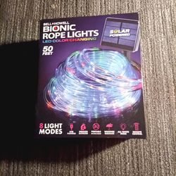 New Bionic Rope Lights Solar