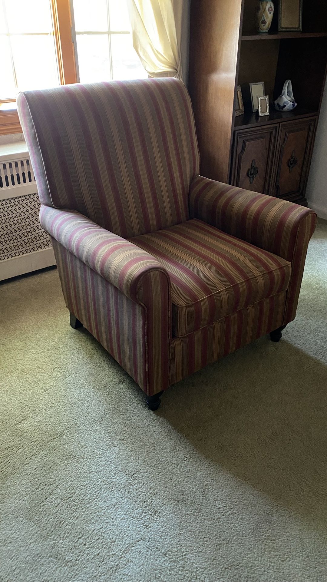 Striped Armchair