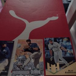 Mariner Bundle 3 Arod Cards, 1 Edgar Martinez, 1 Dan Wilson 1st Round Draft Pick Card. Cash Porch Pickup Redmond 
