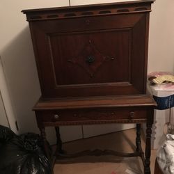 Antique secretary desk