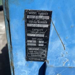 OEM Morse 201/10/1 Portable Drum Roller Mixer Blender 1/2hp 115/230v Baldor AM