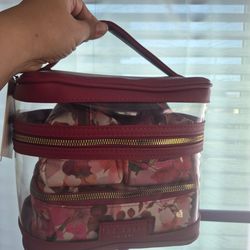 4-piece Ted Baker make up bags new