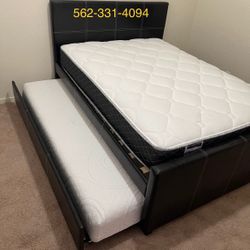 👉🏽👉 Full/Twin Trundle New Beds With Both Mattresses Included 
