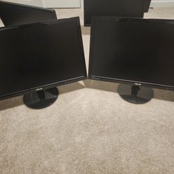 Two Asus Monitors 23"