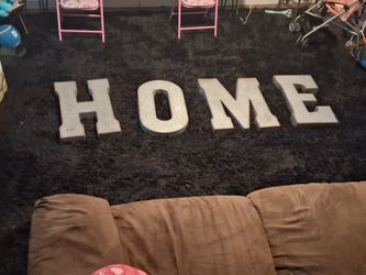 Farmhouse Home Metal Letters