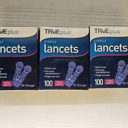 TRUEplus Sterile Lancets 3 Boxes