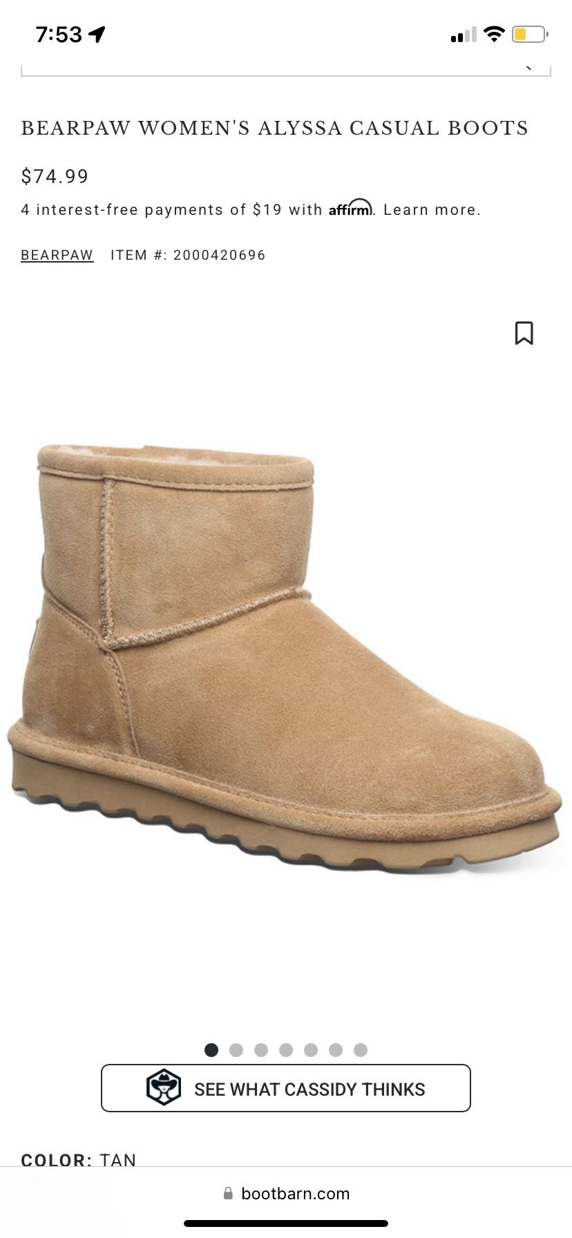 Brand New Bear paw Boots