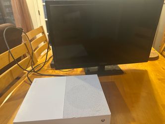 Xbox and monitor