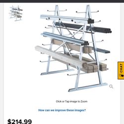 Horizontal Galvanized Steel Rack 