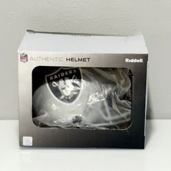 NEW LAS VEGAS RAIDERS AUTHENTIC HELMET FOR SALE TO THE BEST OFFER NOT FOR FREE!!